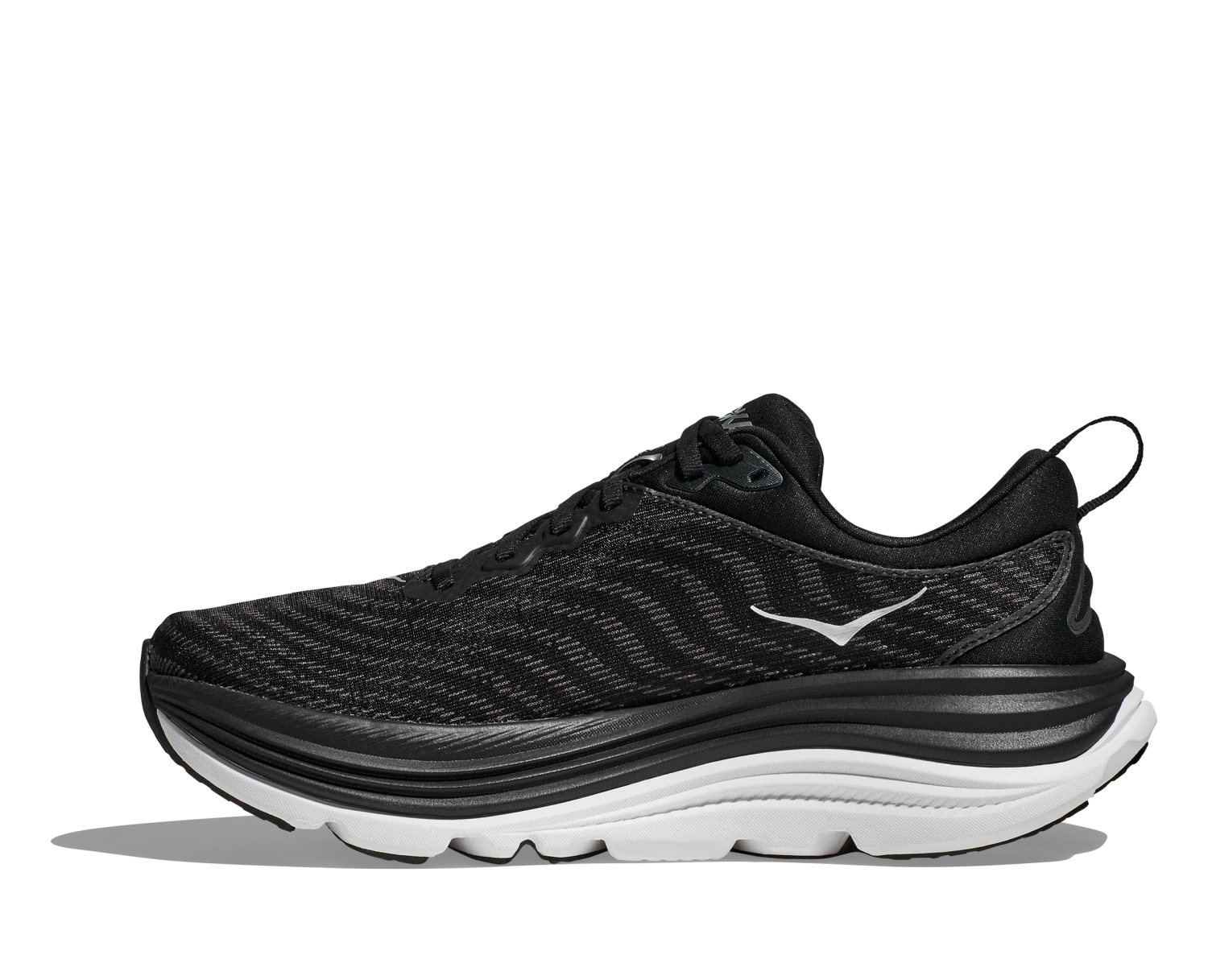 Hoka Women's Gaviota 5 (BWHT - Black/White) 2 Hoka Women's Gaviota 5 (BWHT - Black/White) - Image 2