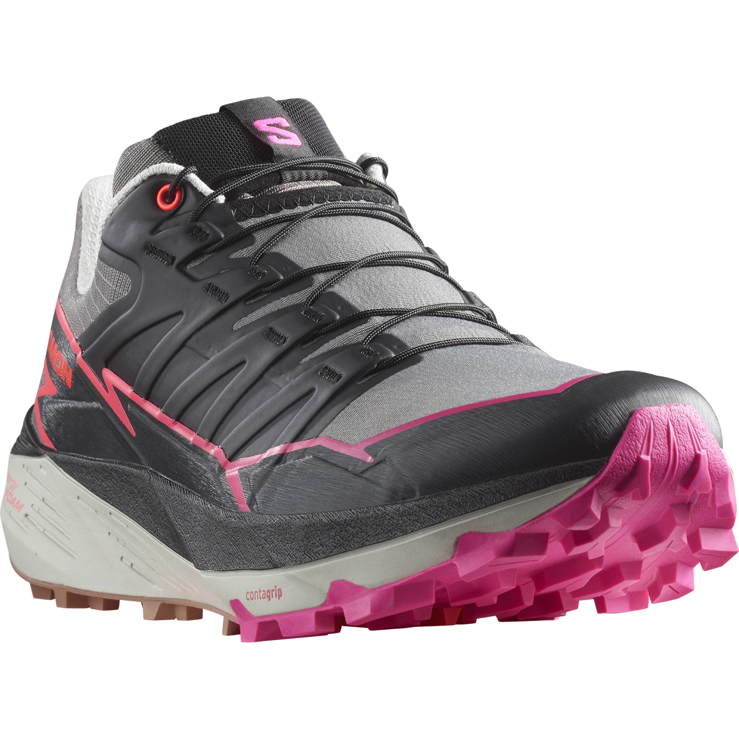 Salomon Women’s Thundercross (Plum Kitten/Black/Pink Glo) 3 Salomon Women’s Thundercross (Plum Kitten/Black/Pink Glo) - Image 3