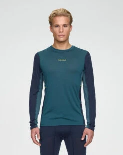 Men's Performance Wool LS (Teal) -TCRunning Shop Image221 b9223994 ba37 4a61 8f9a e1536d7c7f85