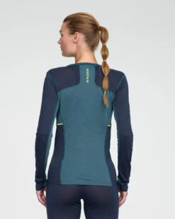 Women's Performance Long Sleeve (Teal) -TCRunning Shop Image258 3dd626a3 03c3 41e8 8ac7 1583486c97b1