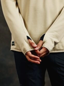 Men's Rover Merino Half-Zip (Dune) -TCRunning Shop Image281 399b65f8 c708 45e4 a8e4 741ca1192330