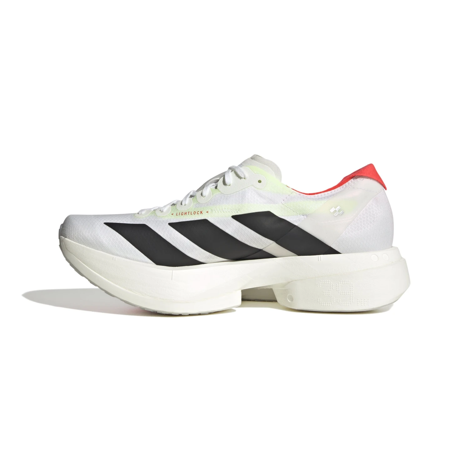 ADIDAS Men's Adizero Adios Pro 4 (Footwear White/Core Black/Silver Metallic) 2 ADIDAS Men's Adizero Adios Pro 4 (Footwear White/Core Black/Silver Metallic) - Image 2