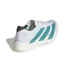 ADIDAS Women's Adizero Adios Pro 4 (FTWWHT/PURTEA/CARBON) 9 ADIDAS Women's Adizero Adios Pro 4 (FTWWHT/PURTEA/CARBON) -TCRunning Shop JR1247 7 FOOTWEAR Photography BackLateralTopView white