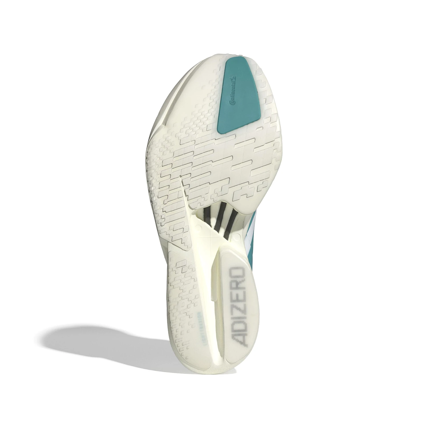 ADIDAS Men's Adizero Adios Pro 4 (FTWWHT/PURTEA/CARBON) 6 ADIDAS Men's Adizero Adios Pro 4 (FTWWHT/PURTEA/CARBON) - Image 6