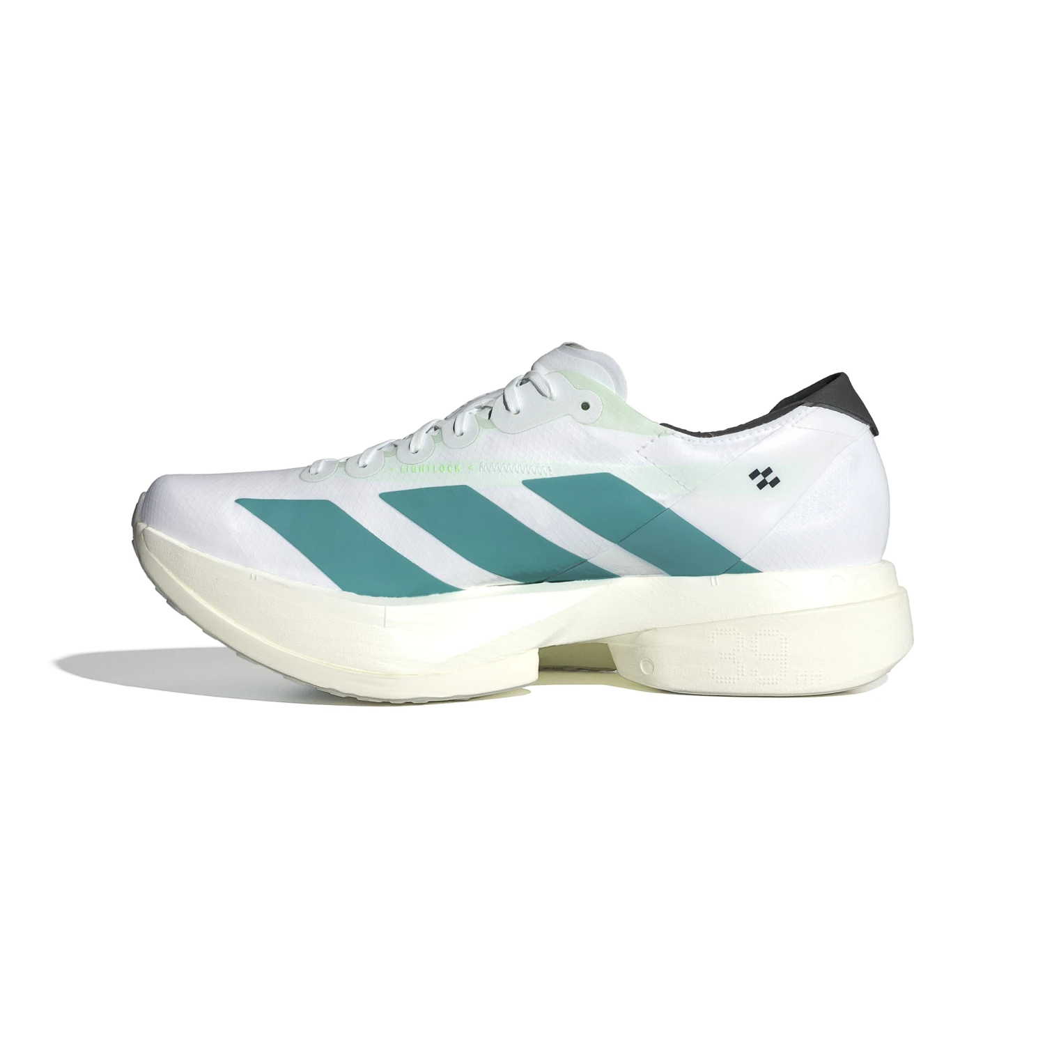 ADIDAS Men's Adizero Adios Pro 4 (FTWWHT/PURTEA/CARBON) 2 ADIDAS Men's Adizero Adios Pro 4 (FTWWHT/PURTEA/CARBON) - Image 2