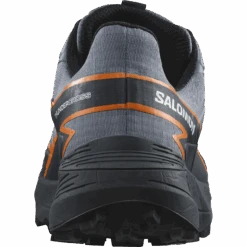 Salomon Men’s Thundercross GORE-TEX (Flint Stone/Carbon/Orange Pepper) -TCRunning Shop L47383100 6 GHO THUNDERCROSSGTXFlintStone Carbon OrangePepper