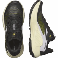 Salomon Women's Genesis (Black/Sulphur Spring/Orchid Petal) -TCRunning Shop L47443700 10 GHO GENESISW Black Yellow OrchidPetal