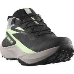 Salomon Women's Genesis GTX (Black/Gull/Patina Green) 7 Salomon Women's Genesis GTX (Black/Gull/Patina Green) -TCRunning Shop L47862800 5 GHO GENESISGTXWBlack G rendition JPG 2000px max