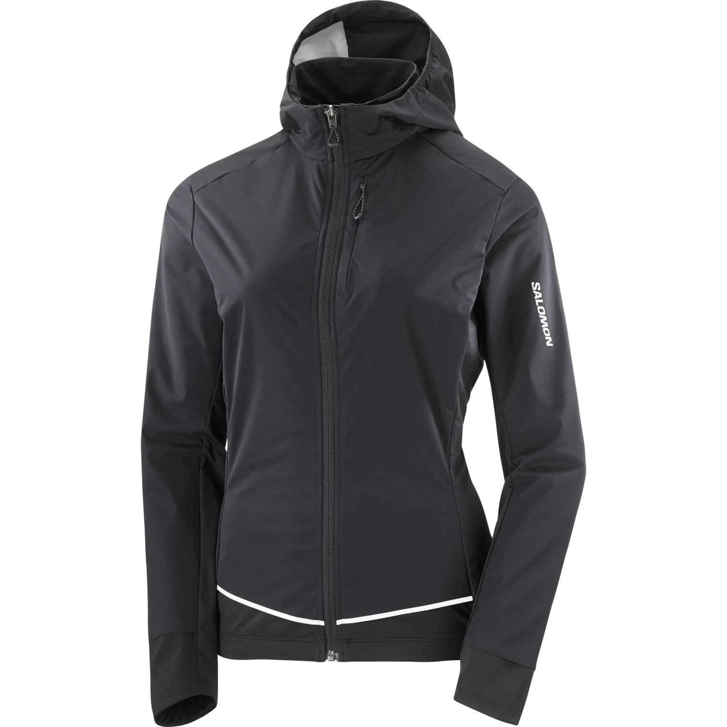 Salomon Women's Light Shell Jacket (Deep Black) 1 Salomon Women's Light Shell Jacket (Deep Black)