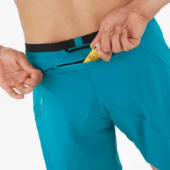 Salomon Men's Cross 7" Short (Tahitian Tide) -TCRunning Shop LC2197700 4 MOD cross7shorts tahitiantide backpocket m