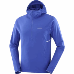 Salomon Men's Sense Aero Hybrid Half-Zip (Surf The Web)