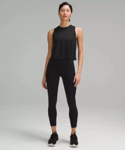 Lululemon Women's Fast And Free HR Tight 25" With Pockets (Black) -TCRunning Shop LW5FARS 0001 2
