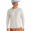 The North Face Men’s Sunriser Long-Sleeve (White Dune)