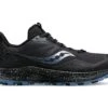 Saucony Women's Peregrine ICE+ 3 (10 - Black/Summit)