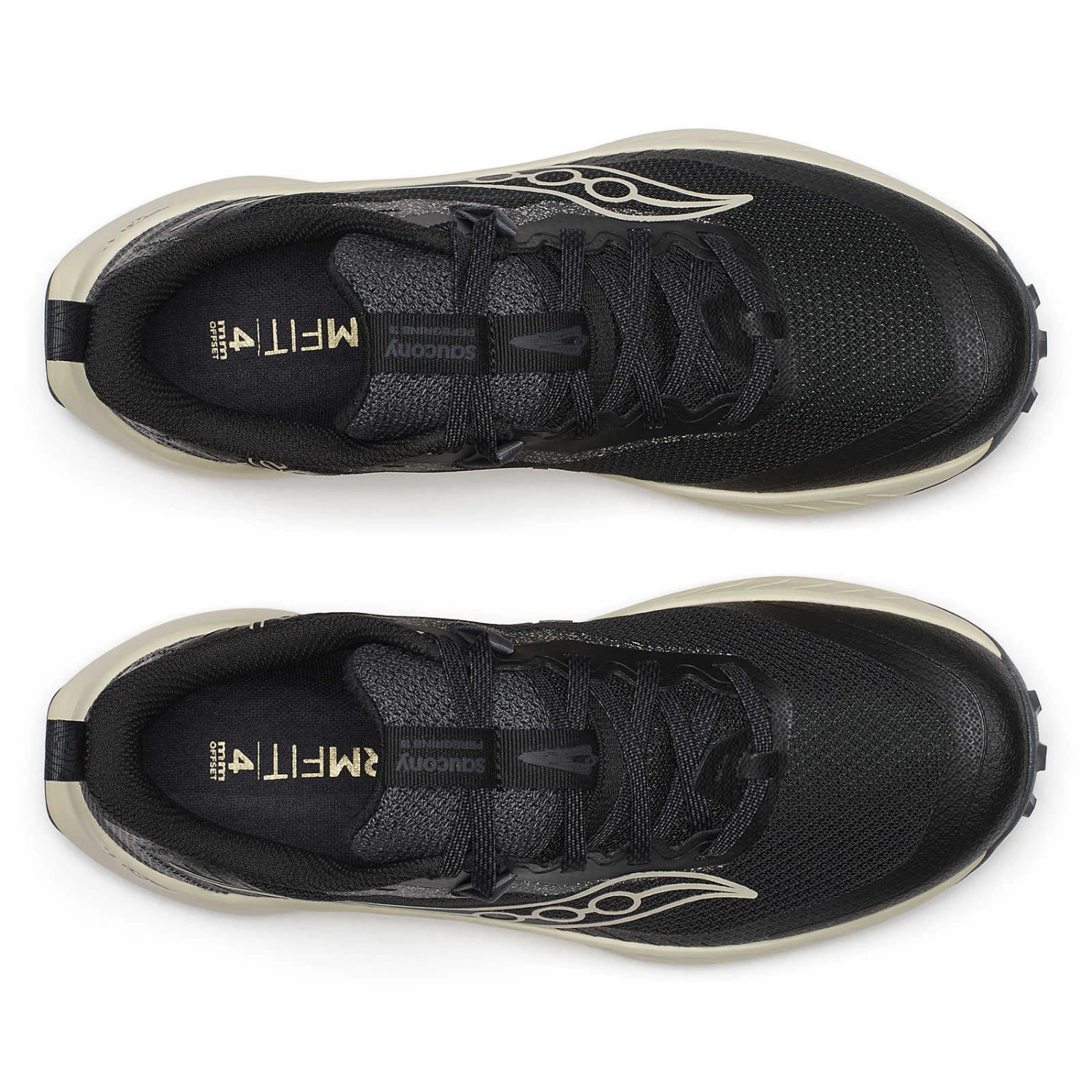 Saucony Women's Peregrine 15 (100 - Black/Pearl) 5 Saucony Women's Peregrine 15 (100 - Black/Pearl) - Image 5