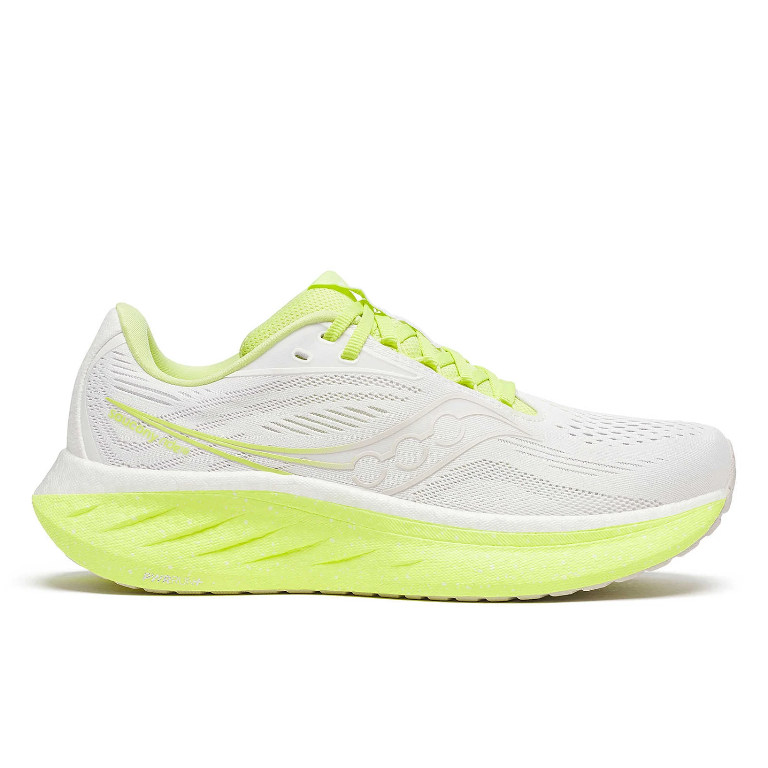 Saucony Women's Ride 18 (143 - White/Sunny) 1 Saucony Women's Ride 18 (143 - White/Sunny)