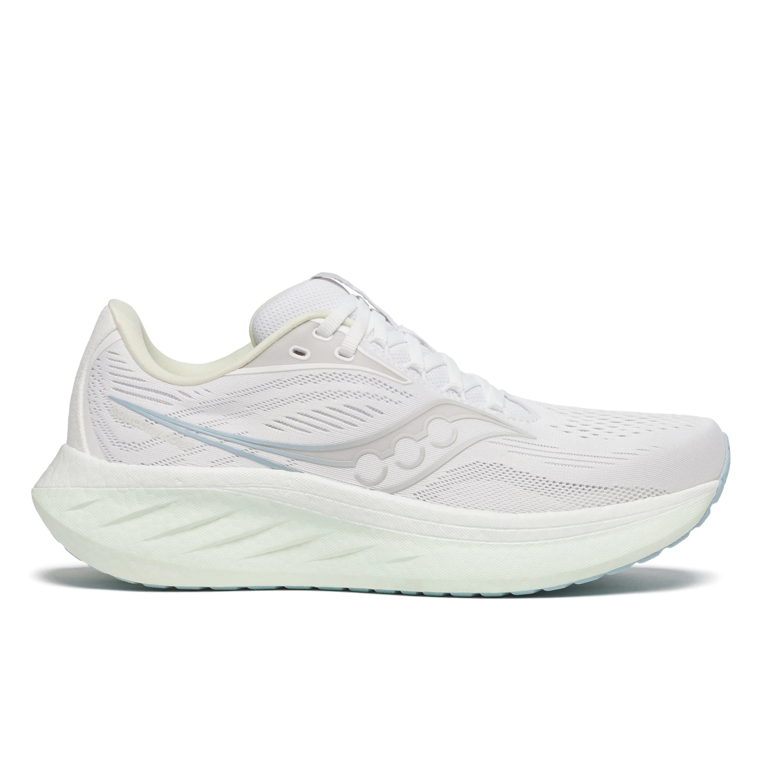 Saucony Women's Ride 18 (152 - White/Lettuce) 1 Saucony Women's Ride 18 (152 - White/Lettuce)