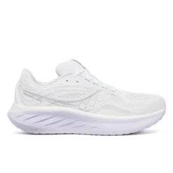 Saucony Women's Ride 18 WIDE (245 - White/Thistle)