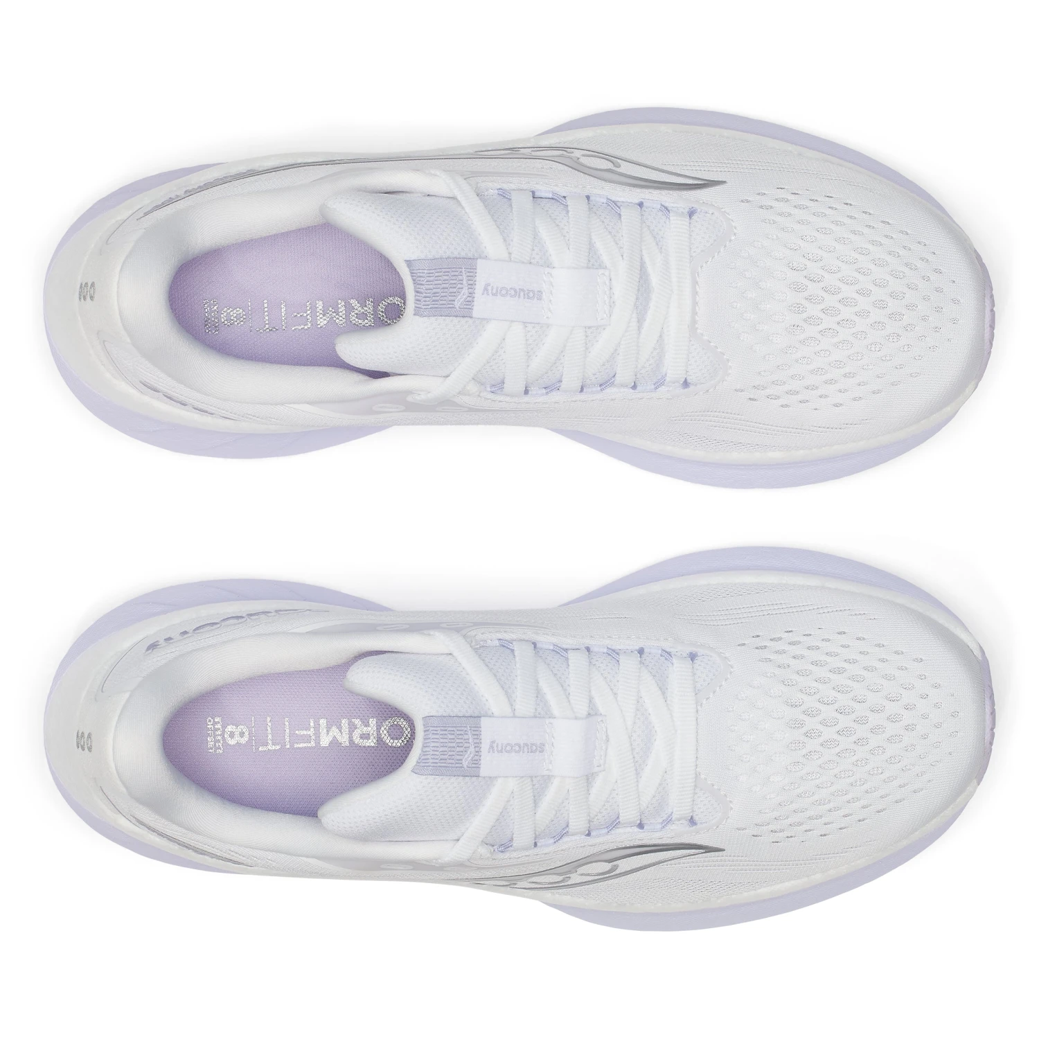Saucony Women's Ride 18 (245 - White/Thistle) 4 Saucony Women's Ride 18 (245 - White/Thistle) - Image 4