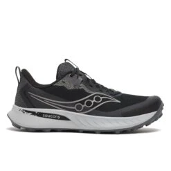 Saucony Men's Peregrine 15 (100 - Black/Shadow)