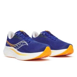 Saucony Men’s Ride 18 WIDE (163 - Azurite/Peel) -TCRunning Shop S21001 163 2