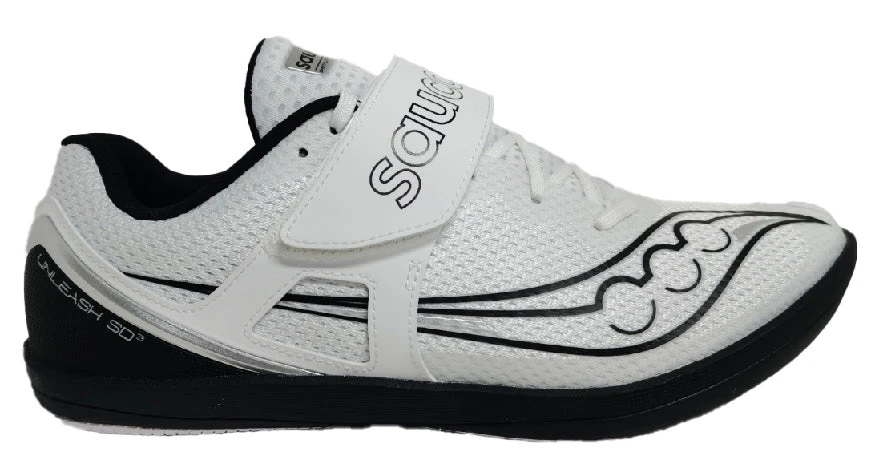Saucony Unisex Unleash SD 3 (01 - White/Black) 1 Saucony Unisex Unleash SD 3 (01 - White/Black)