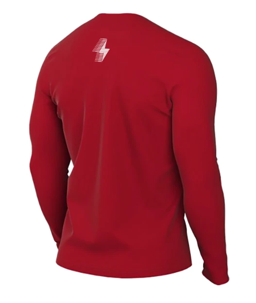 Nike Men’s TCRC Legend Long Sleeve Tee (657 - University Red) 2 Nike Men’s TCRC Legend Long Sleeve Tee (657 - University Red) - Image 2