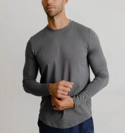 Men's Ultra Long Sleeve (Heather Steel) -TCRunning Shop UNRLJuneFinal 32 c59ecf8f bd8c 4a20 8b92 74f44b2d8efc