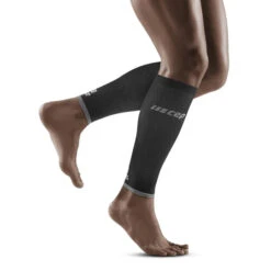 CEP Men's Ultralight Compression Calf Sleeves (Black)