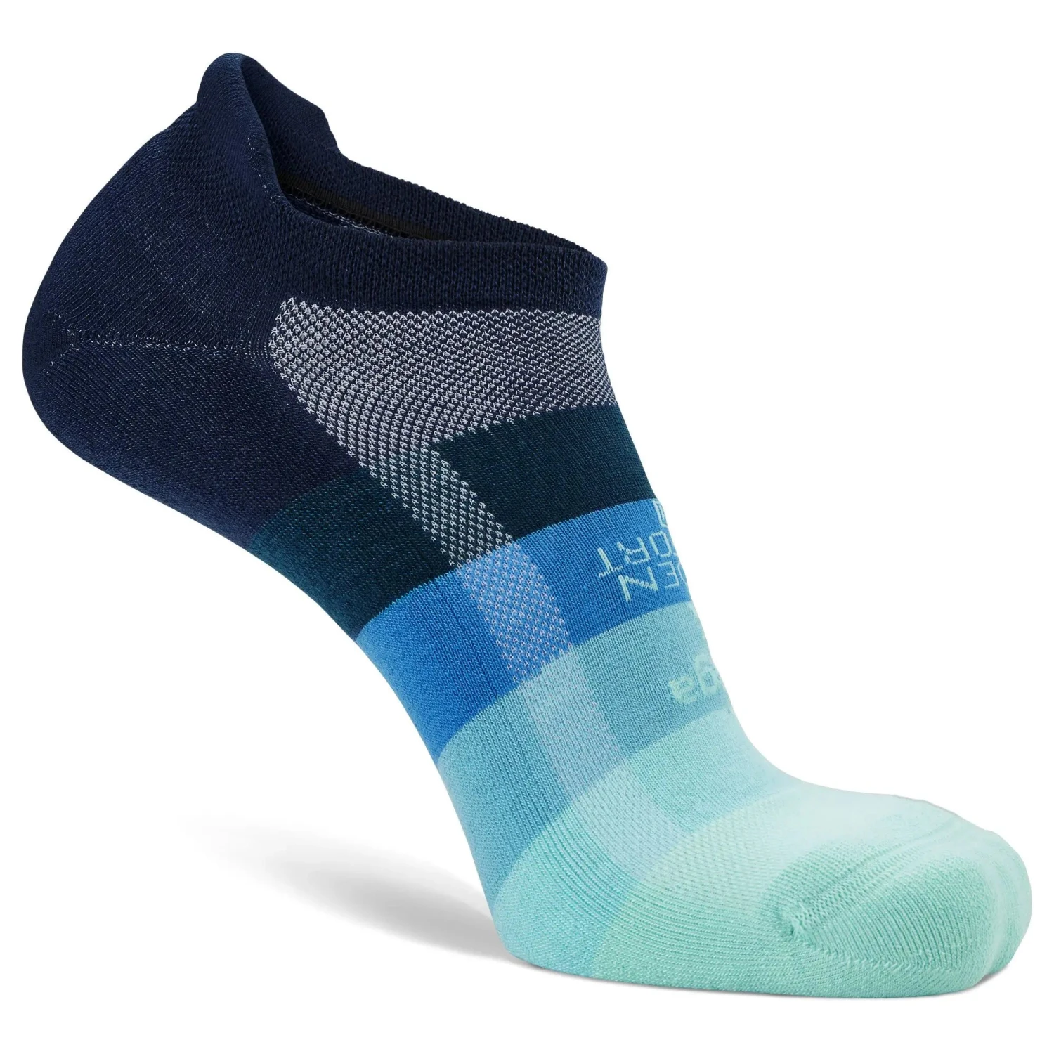 Balega Hidden Comfort Running Socks (Legion Blue/Light Aqua) 4 Balega Hidden Comfort Running Socks (Legion Blue/Light Aqua) - Image 4