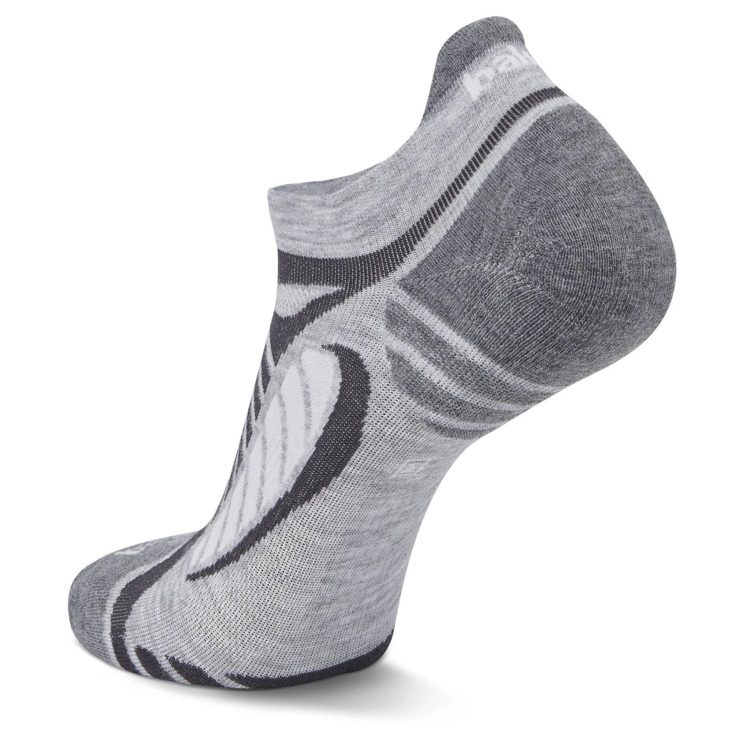 Balega UltraLight No Show Running Socks SP23 (Grey/White) 3 Balega UltraLight No Show Running Socks SP23 (Grey/White) - Image 3