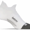 Feetures Elite Ultra Light No Show Tab (White)