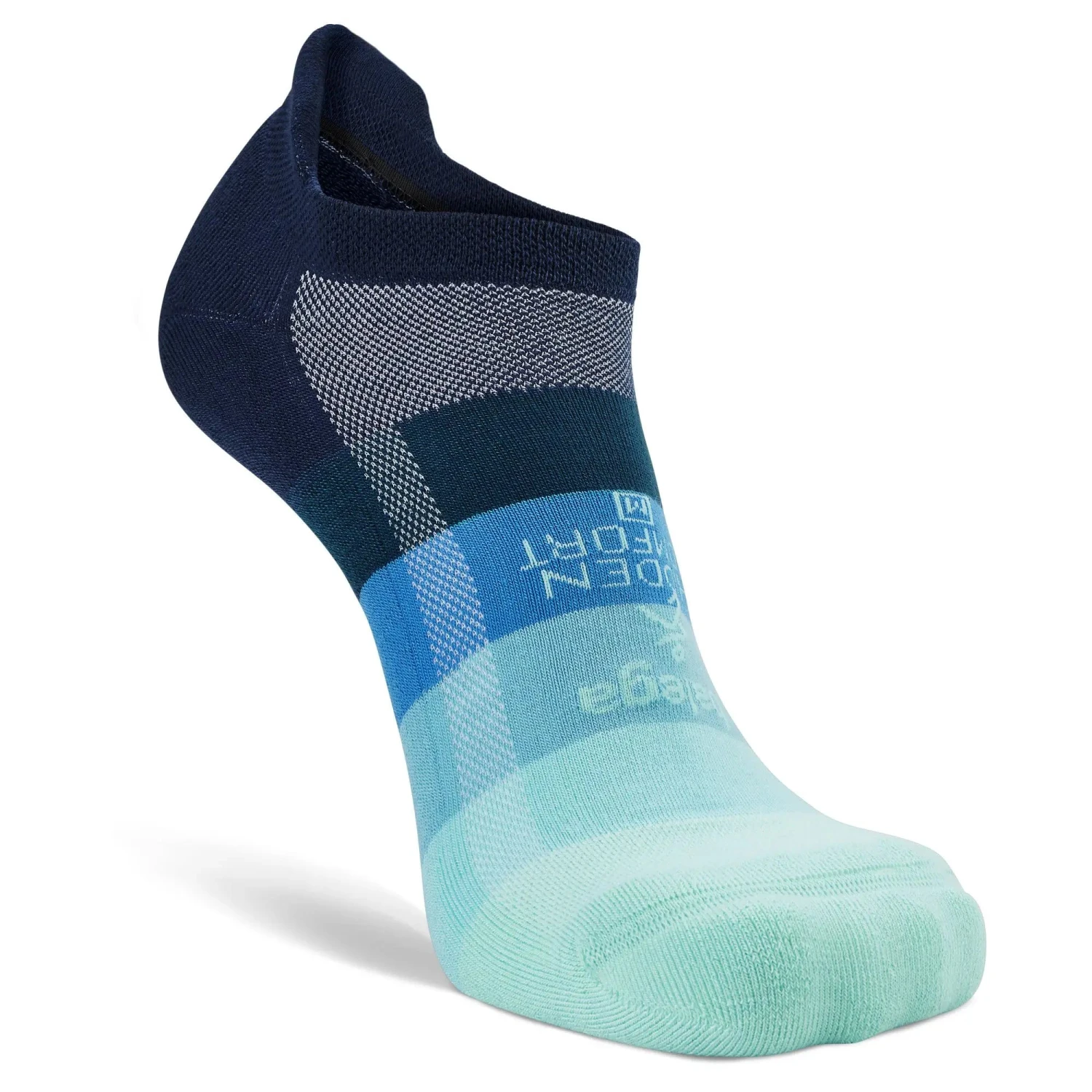 Balega Hidden Comfort Running Socks (Legion Blue/Light Aqua) 3 Balega Hidden Comfort Running Socks (Legion Blue/Light Aqua) - Image 3