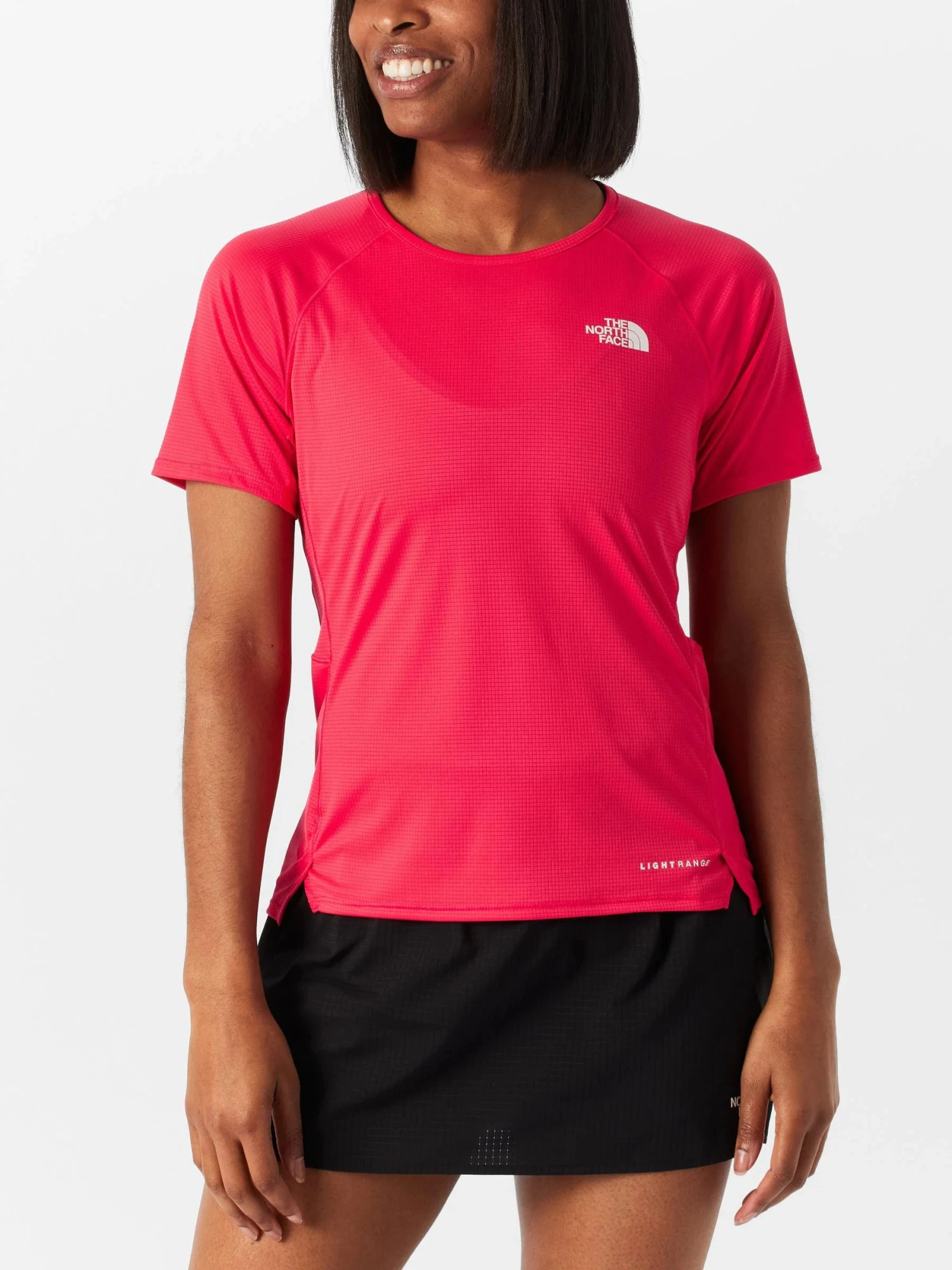 The North Face Women's Sunriser Short-Sleeve (Hibiscus) 1 The North Face Women's Sunriser Short-Sleeve (Hibiscus)