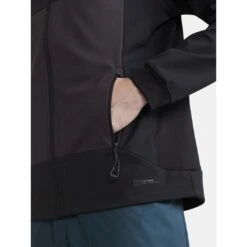 Craft Men's Core Backcountry Hood Jacket (Black/Slate) -TCRunning Shop unnamed 7