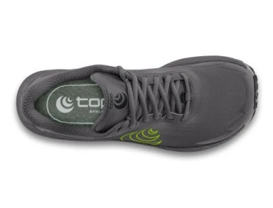 Topo Athletic Men's MTN Racer 4 (Grey/Lime) 4 Topo Athletic Men's MTN Racer 4 (Grey/Lime) - Image 4